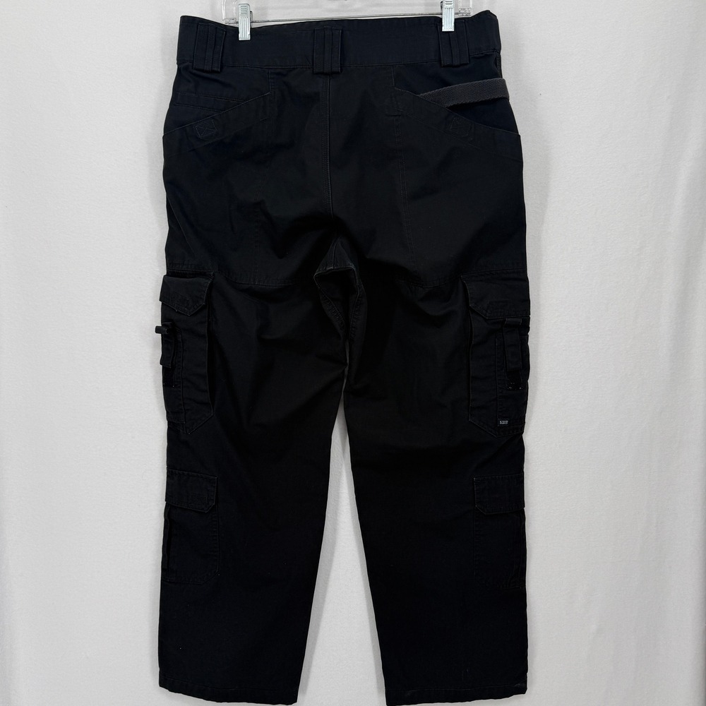 5.11 Tactical EMS Ripstop Cargo Pant Mens 36x30 Black Taclite 74363-019 - Picture 2 of 11